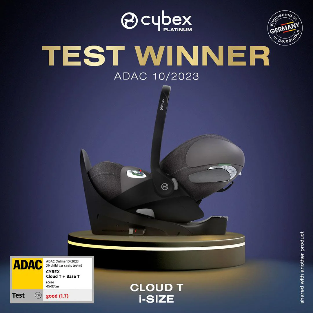 CYBEX Cloud T i-Size Car Seat - Mirage Grey - Image 2