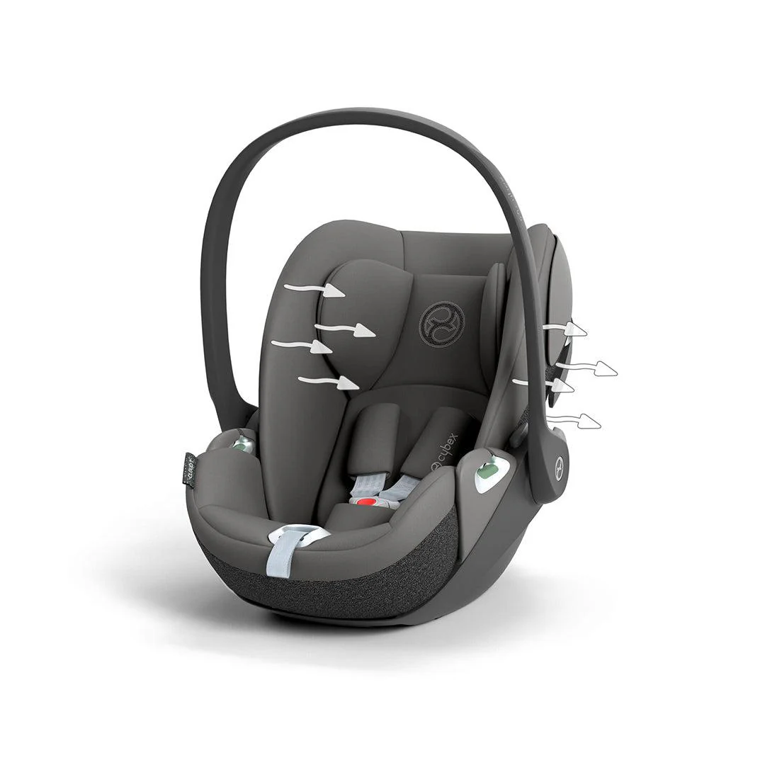 CYBEX Cloud T i-Size Car Seat - Mirage Grey - Image 5