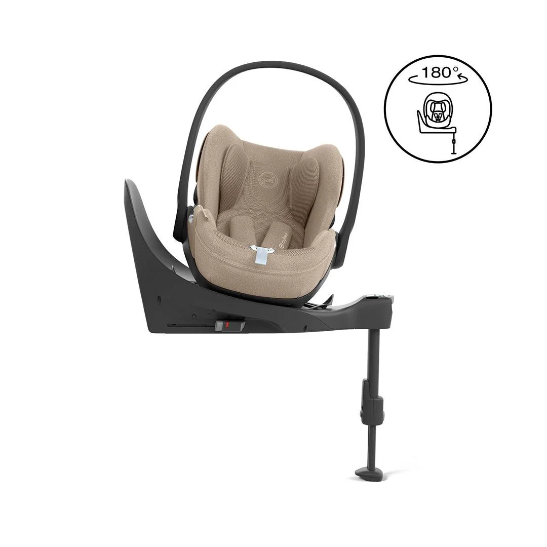 CYBEX Cloud T i-Size Plus Car Seat - Cozy Beige - Image 8