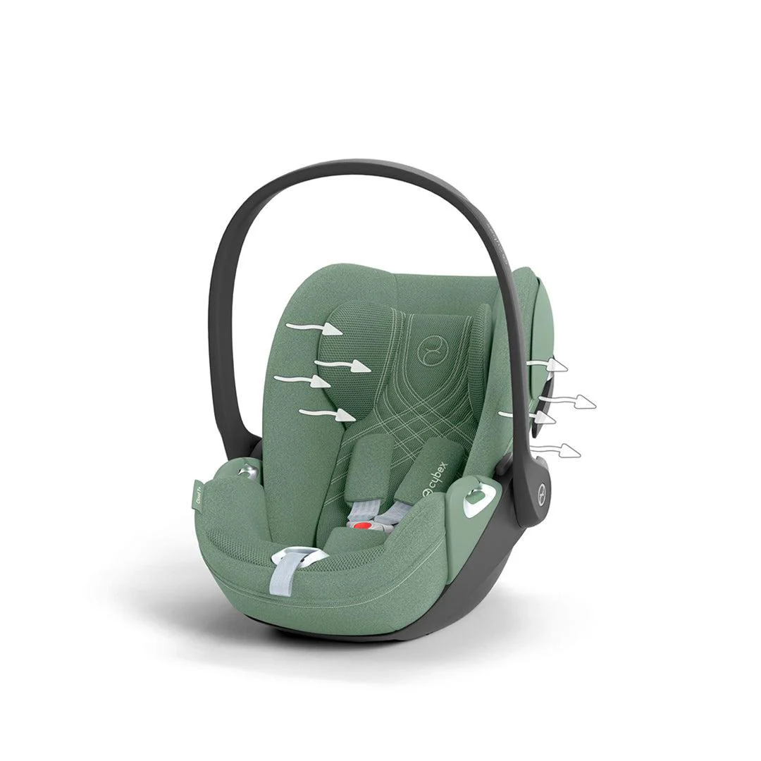 CYBEX Cloud T i-Size Plus Car Seat - Leaf Green - Image 5