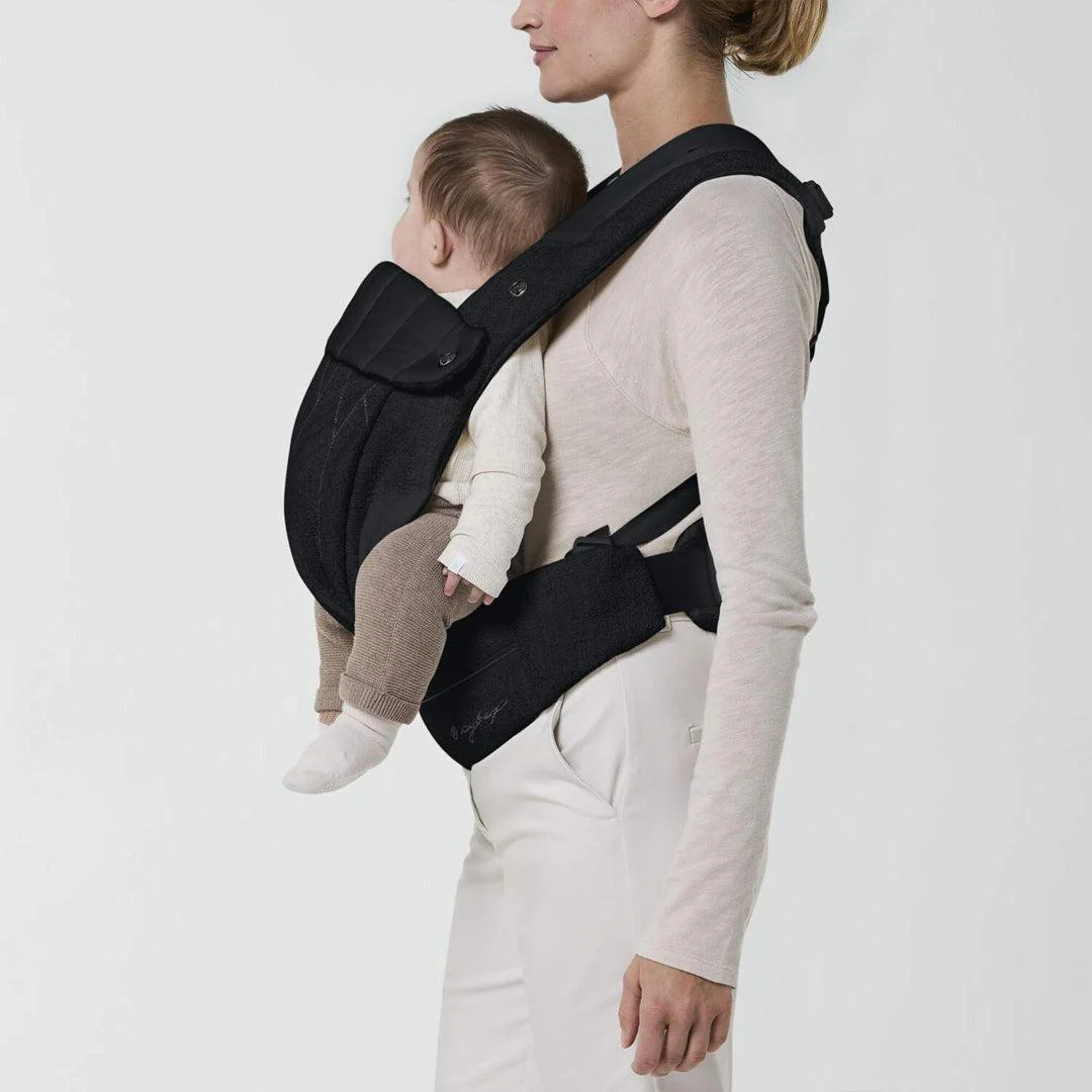 CYBEX Coya Baby Carrier - Stone Black (Bouclé) - Image 3