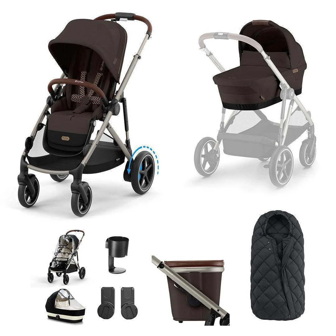 CYBEX e-Gazelle S Essential Pushchair Bundle - Image 2