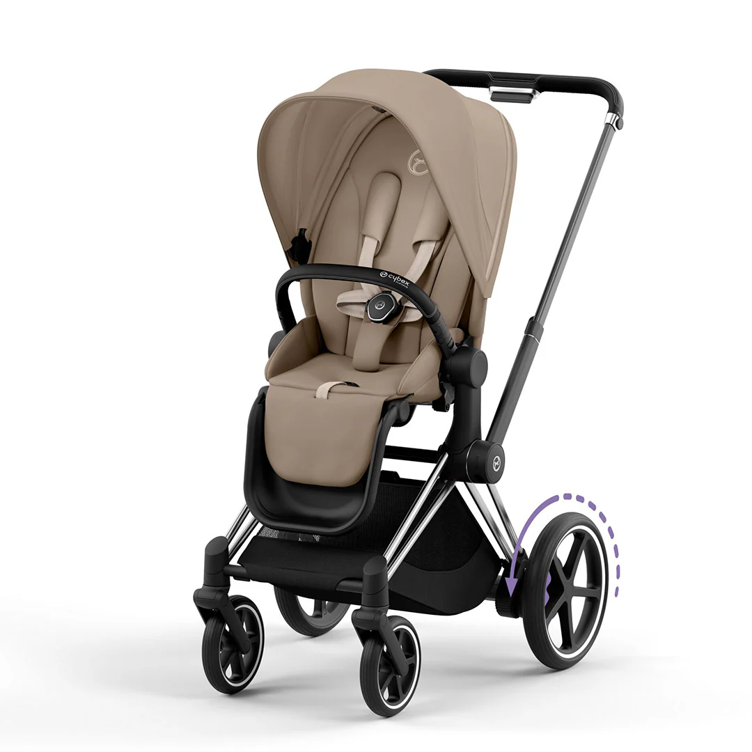 CYBEX e-Priam Pushchair - Cozy Beige
