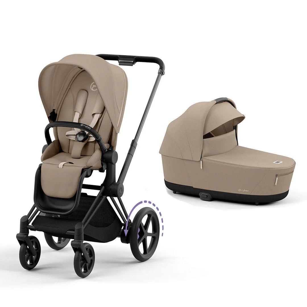 CYBEX e-Priam Pushchair - Cozy Beige - Image 10