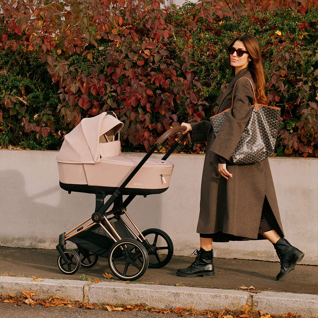 CYBEX e-Priam Pushchair - Cozy Beige - Image 2