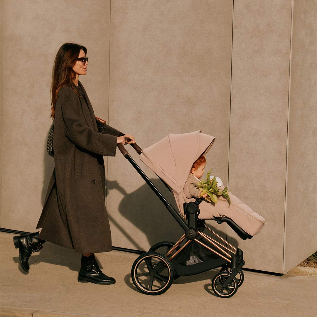 CYBEX e-Priam Pushchair - Cozy Beige - Image 3