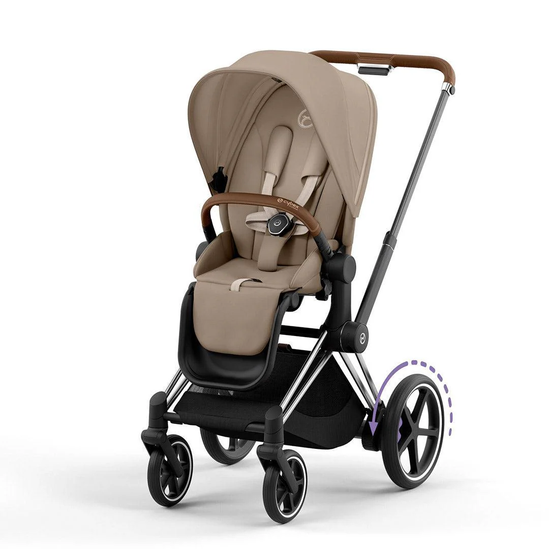 CYBEX e-Priam Pushchair - Cozy Beige - Image 5