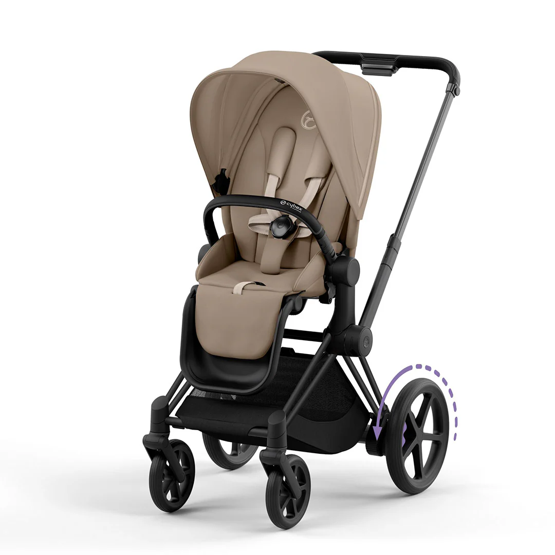 CYBEX e-Priam Pushchair - Cozy Beige - Image 7