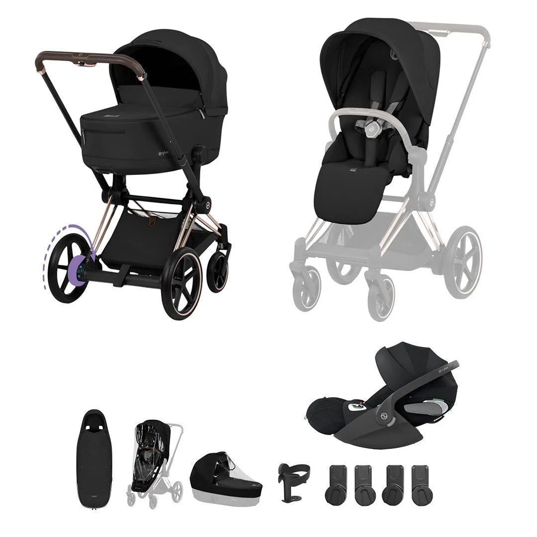 Cybex e-Priam Ultimate Accessory Bundle - Comfort Collection - Image 2