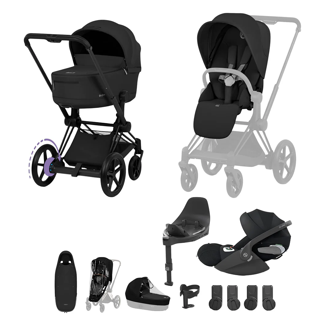 Cybex e-Priam Ultimate Accessory Bundle - Comfort Collection - Image 3
