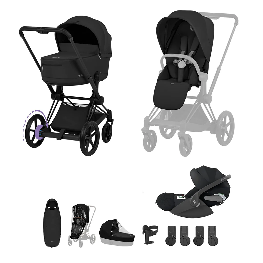 Cybex e-Priam Ultimate Accessory Bundle - Comfort Collection - Image 4