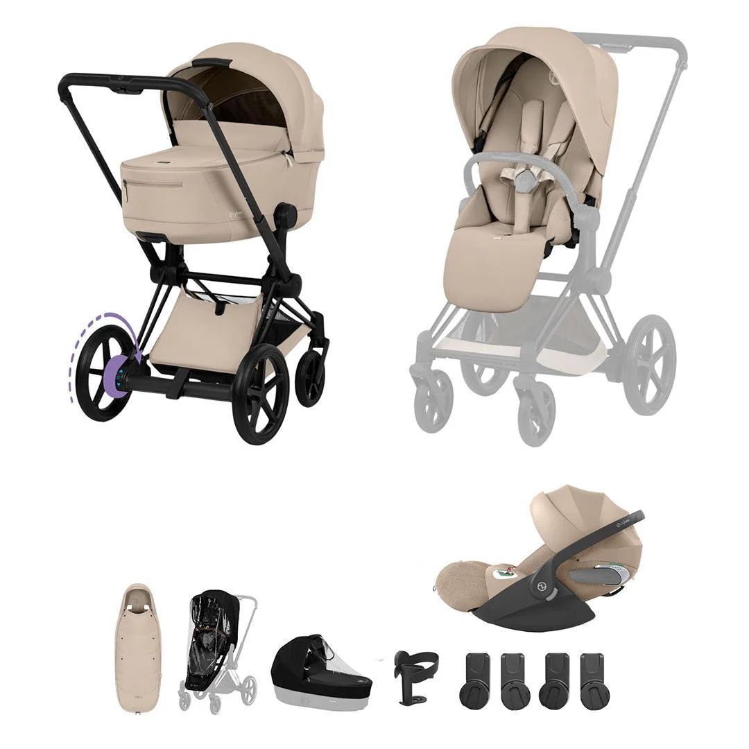 Cybex e-Priam Ultimate Accessory Bundle - Comfort Collection - Image 6