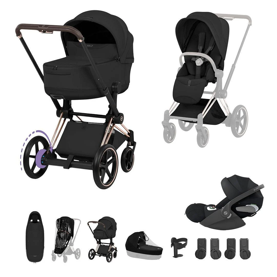 Cybex e-Priam Ultimate Accessory Bundle - Style Collection - Image 11