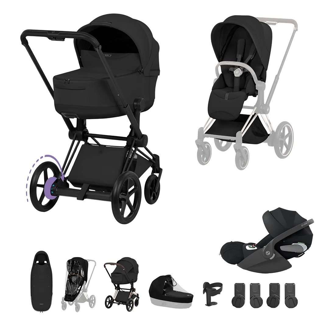 Cybex e-Priam Ultimate Accessory Bundle - Style Collection - Image 9