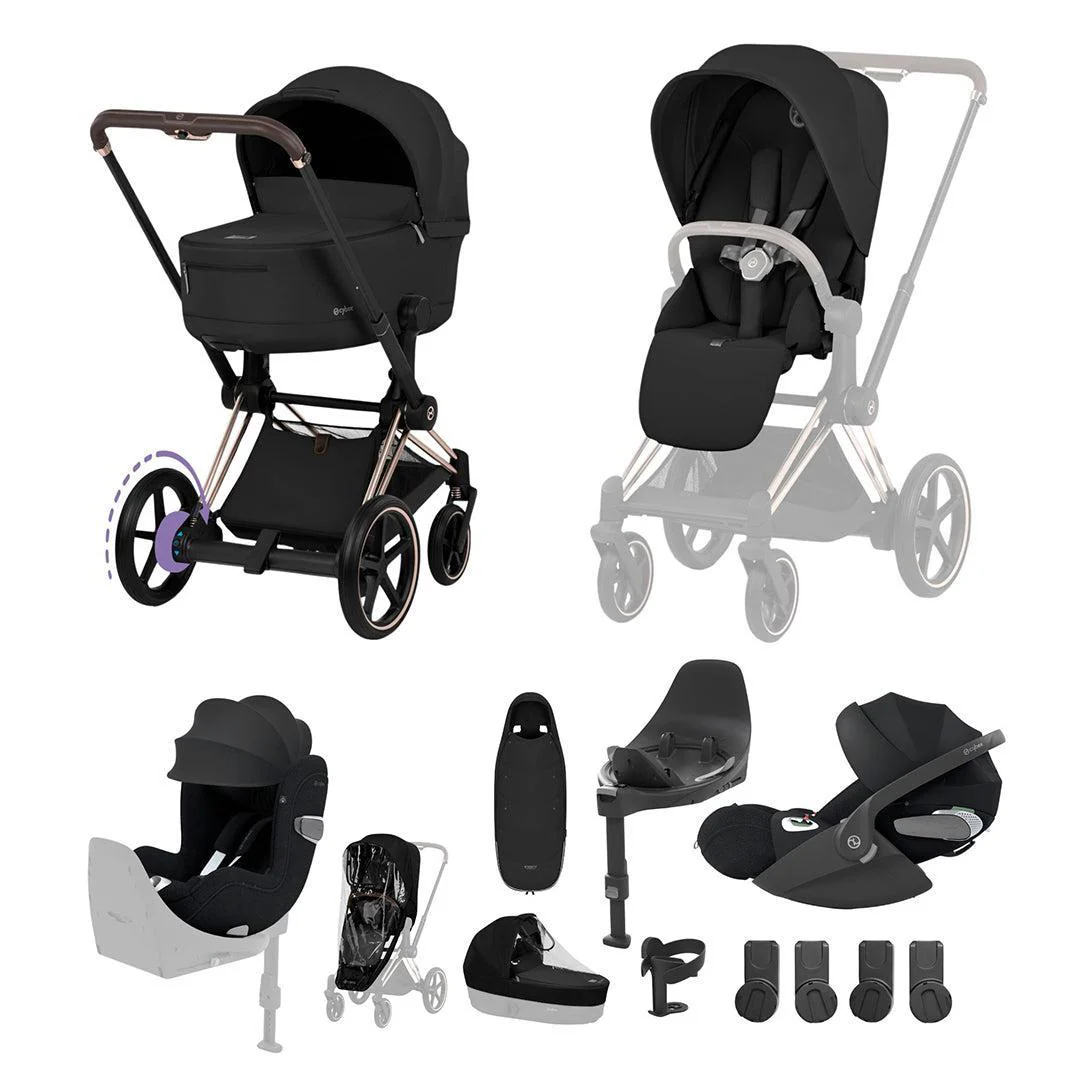 Cybex e-Priam Ultimate Birth & Beyond Bundle - Comfort Collection - Image 2