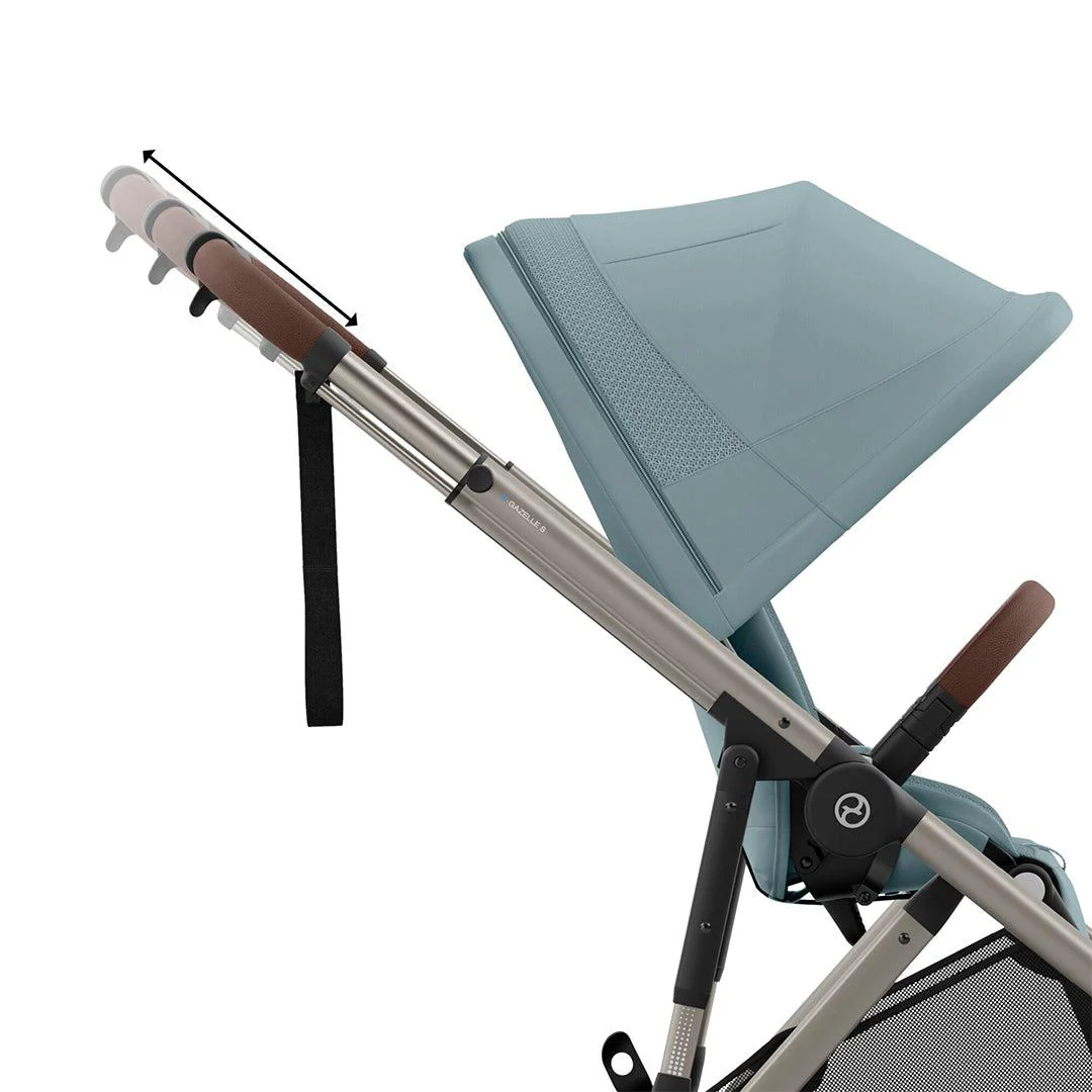 CYBEX e-Gazelle S Pushchair - Stormy Blue - Image 9