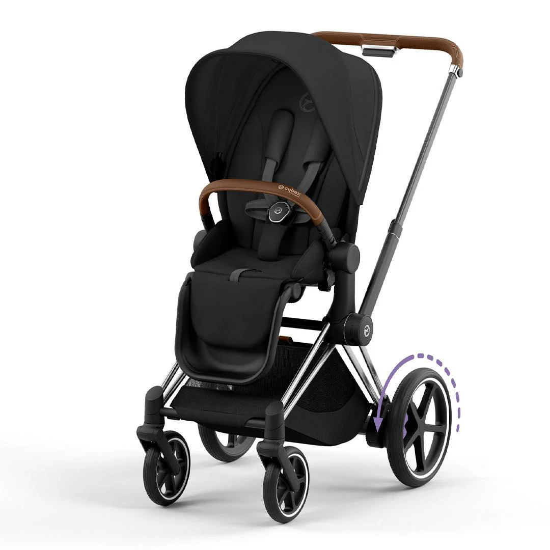 CYBEX e-Priam Pushchair - Sepia Black - Image 3