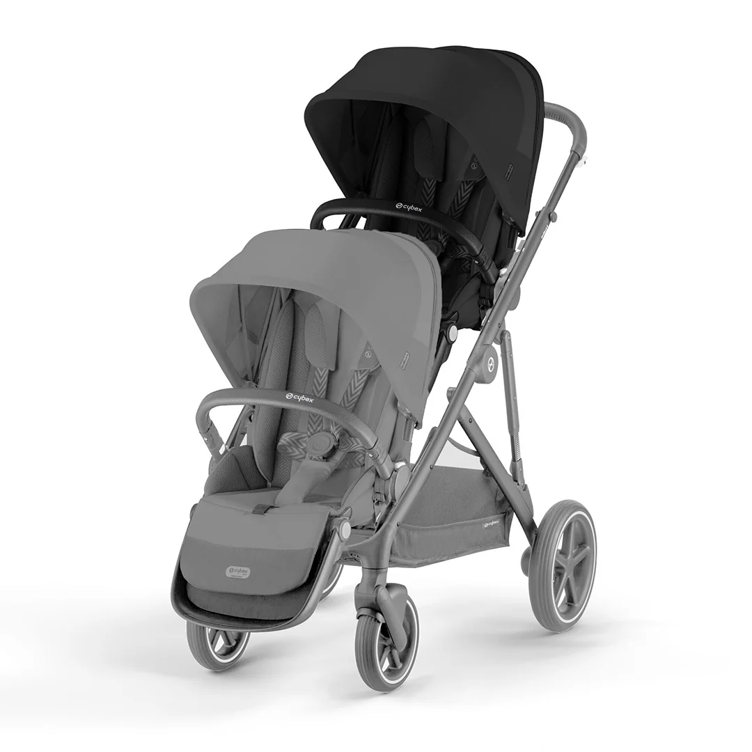 CYBEX Gazelle S Seat Unit (2023) - Moon Black - Black - Image 4