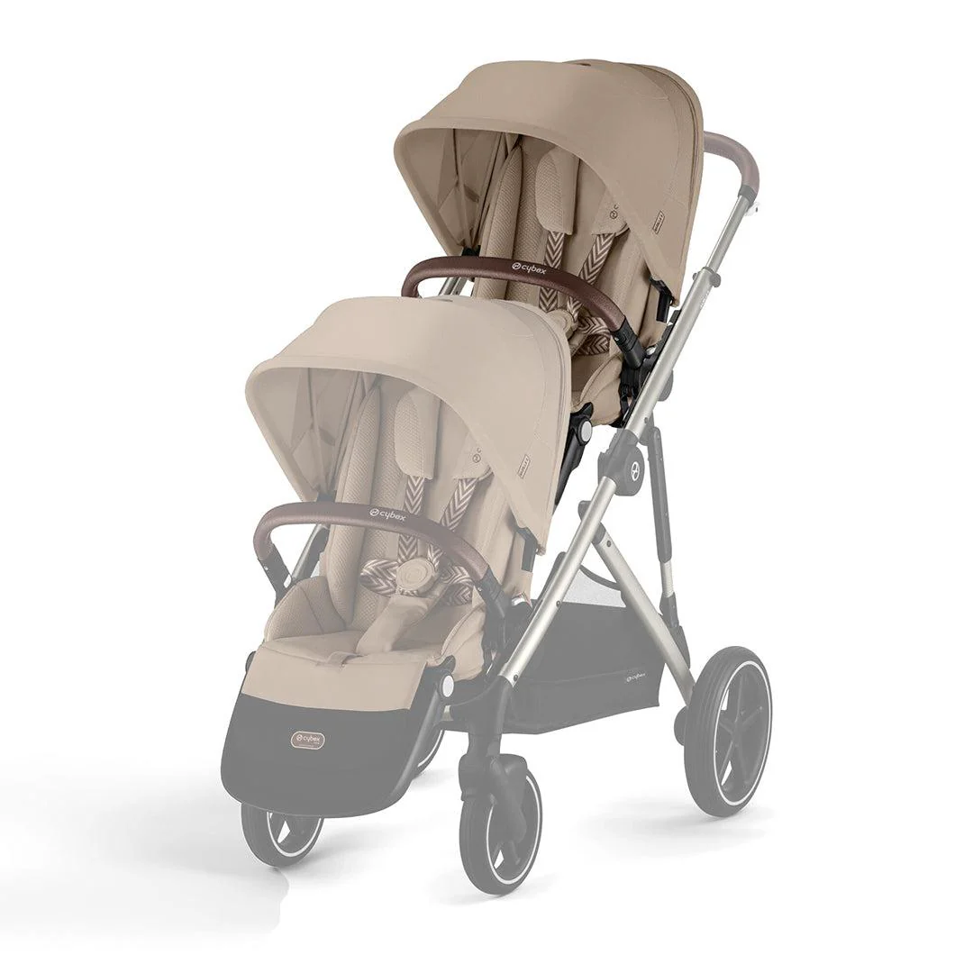 CYBEX Gazelle S Seat Unit - Almond Beige - Taupe - Image 2