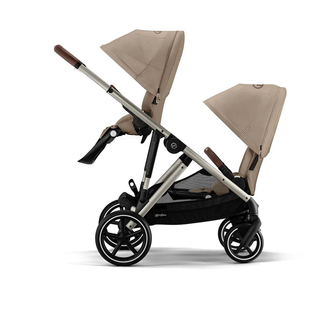 CYBEX Gazelle S Seat Unit - Almond Beige - Taupe - Image 4