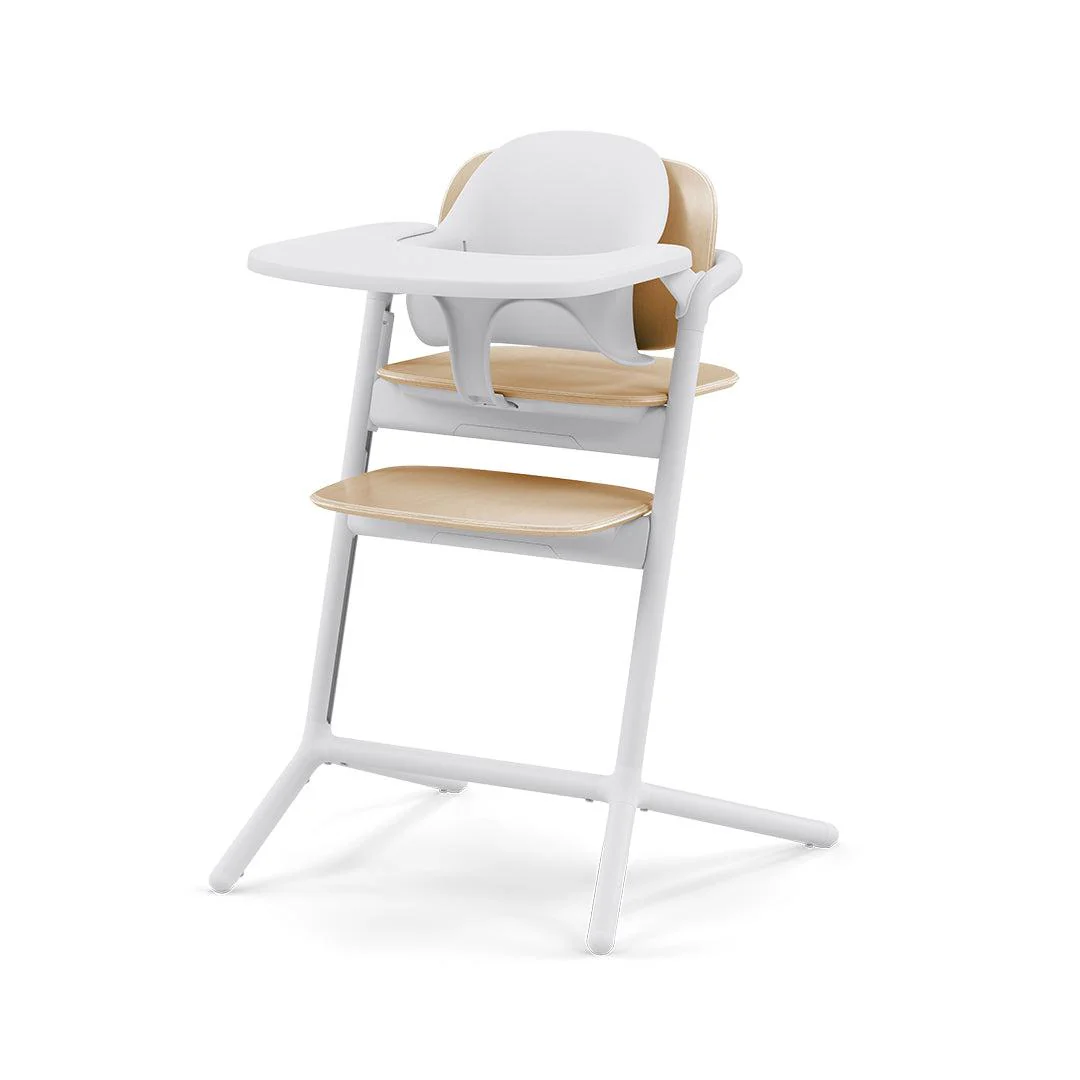 CYBEX LEMO 4-in-1 Highchair Set - Sand White - Image 3