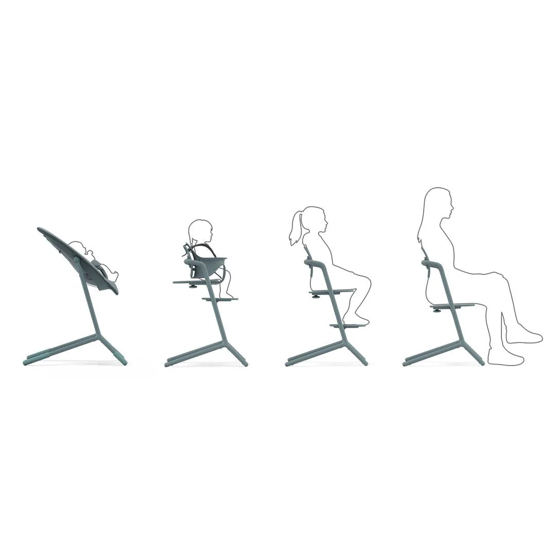 CYBEX LEMO 4-in-1 Highchair Set - Sand White - Image 8