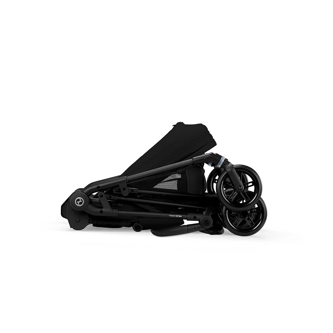 CYBEX Melio Carbon Pushchair - Magic Black - Image 13