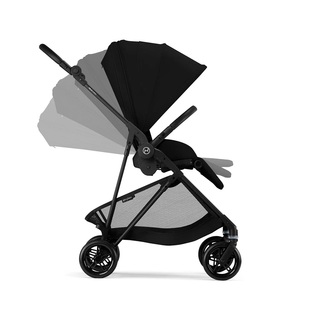 CYBEX Melio Carbon Pushchair - Magic Black - Image 8