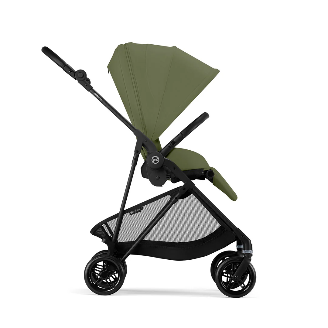 CYBEX Melio Carbon Pushchair - Moss Green - Image 2