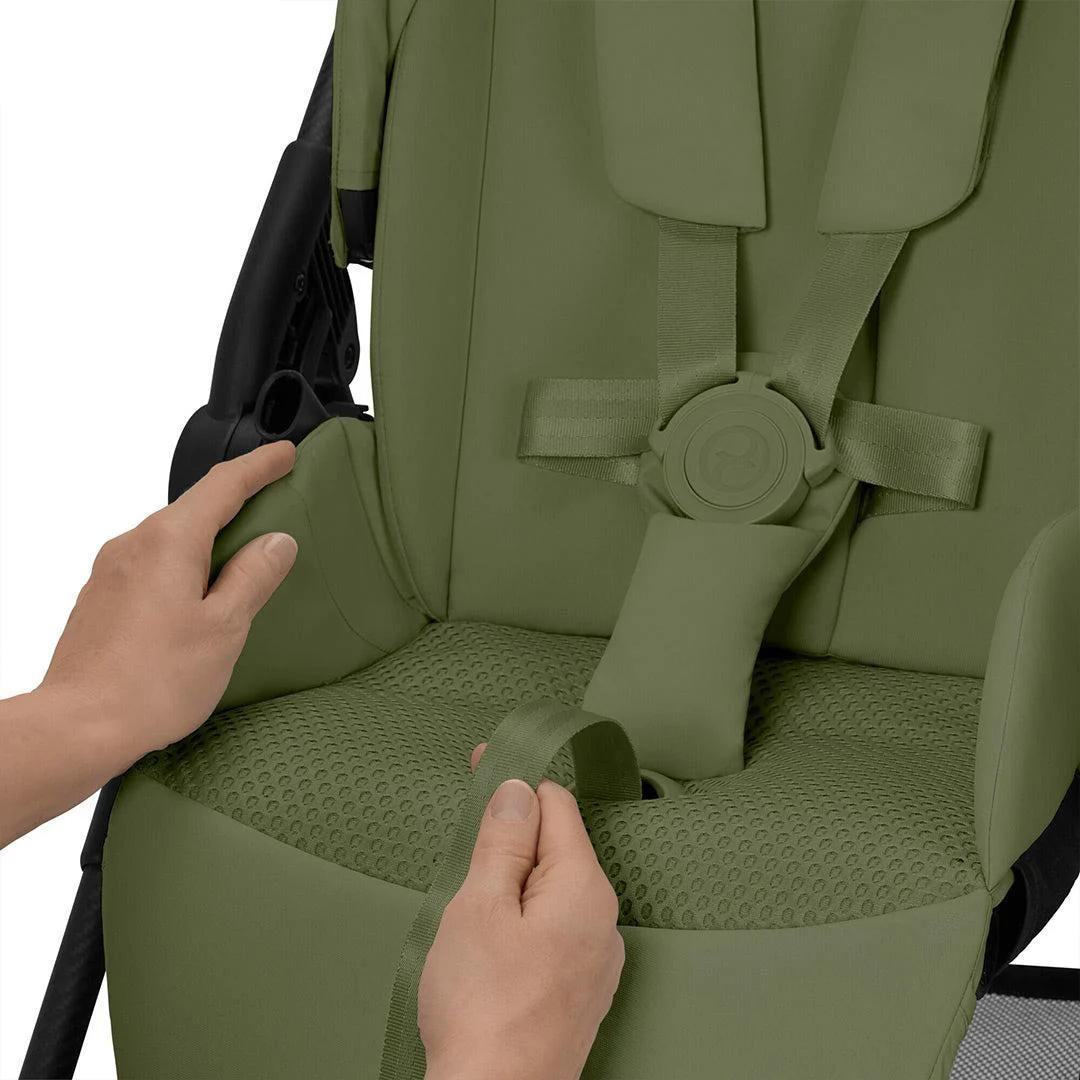 CYBEX Melio Carbon Pushchair - Moss Green - Image 3