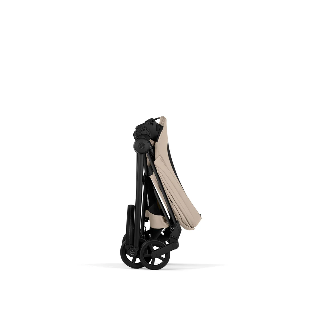 CYBEX Mios Comfort Pushchair & Foldable Carrycot - Cozy Beige/Black - Image 11