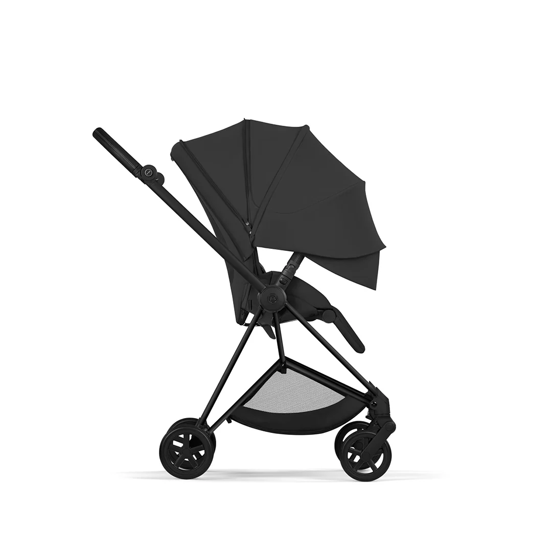 CYBEX Mios Comfort Pushchair & Foldable Carrycot - Sepia Black/Black - Image 10