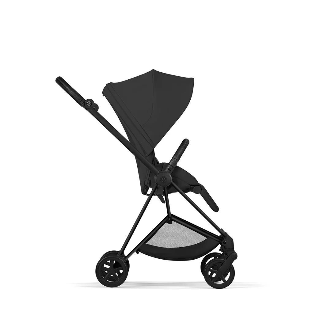 CYBEX Mios Comfort Pushchair & Foldable Carrycot - Sepia Black/Black - Image 9