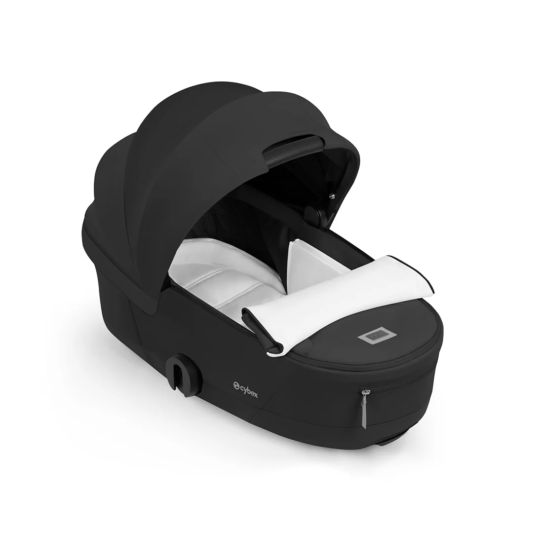 CYBEX Mios Comfort Pushchair & Foldable Carrycot - Sepia Black/Rose Gold - Image 3