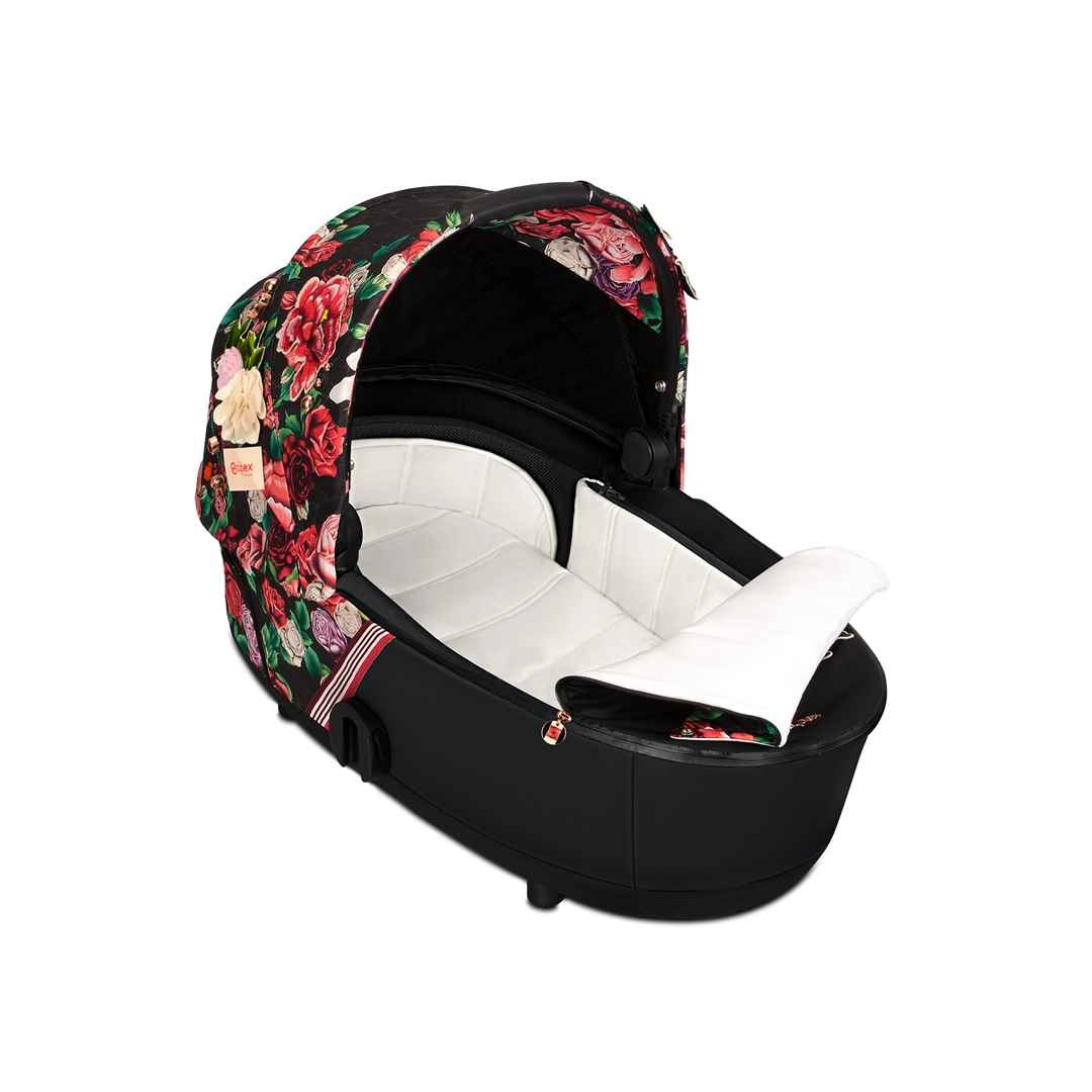 CYBEX Mios Lux Carrycot - Spring Blossom Dark - Image 4