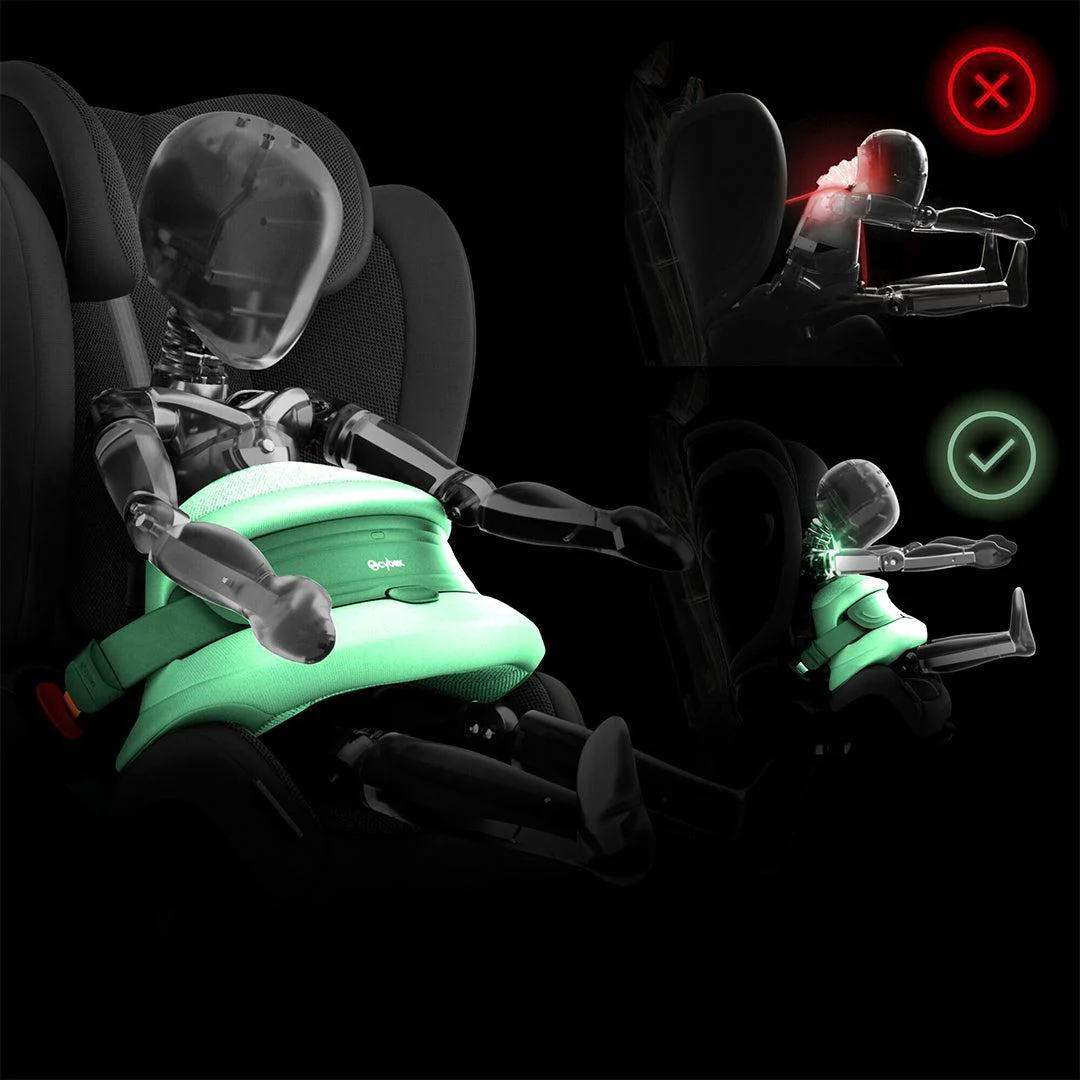 CYBEX Pallas G3 Plus i-Size Car Seat - Stormy Blue - Image 12