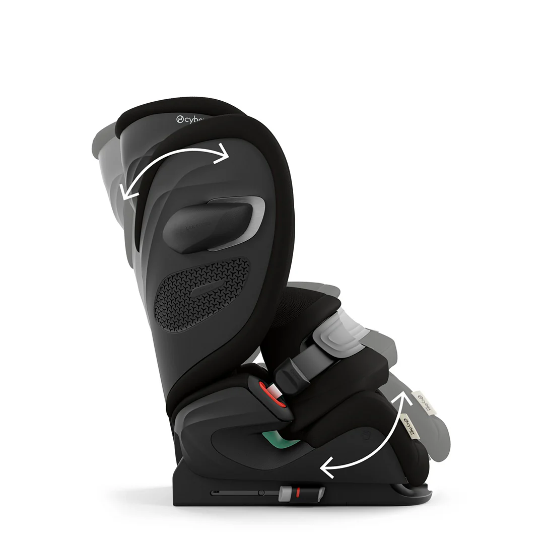 CYBEX Pallas G3 Plus i-Size Car Seat - Moon Black - Image 9