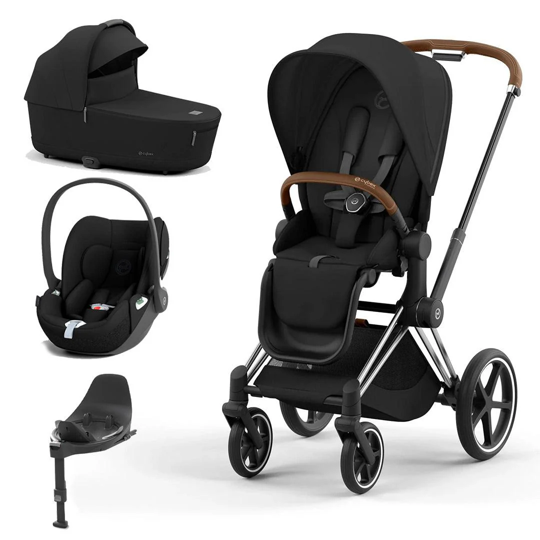 CYBEX Priam Cloud T Travel System - Sepia Black - Image 11