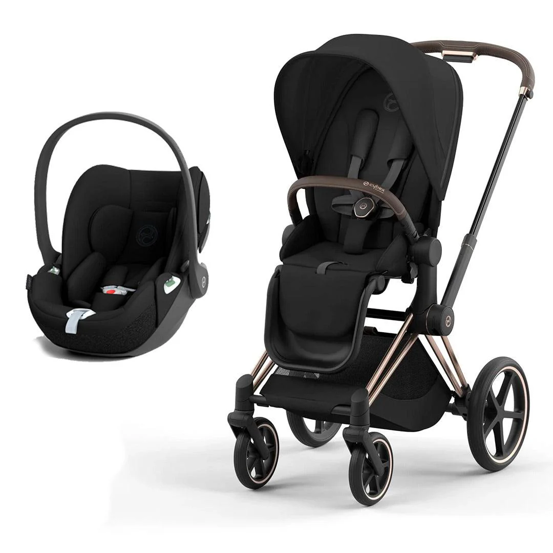 CYBEX Priam Cloud T Travel System - Sepia Black - Image 16