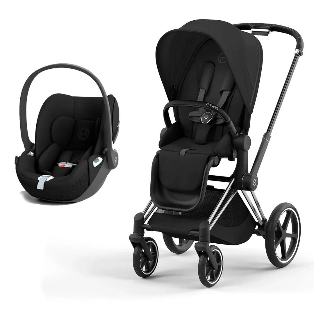 CYBEX Priam Cloud T Travel System - Sepia Black - Image 8