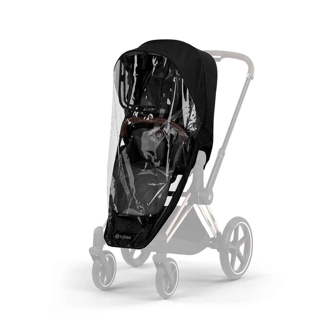 CYBEX Priam Comfort Pushchair & Foldable Carrycot - Sepia Black/Black - Image 12