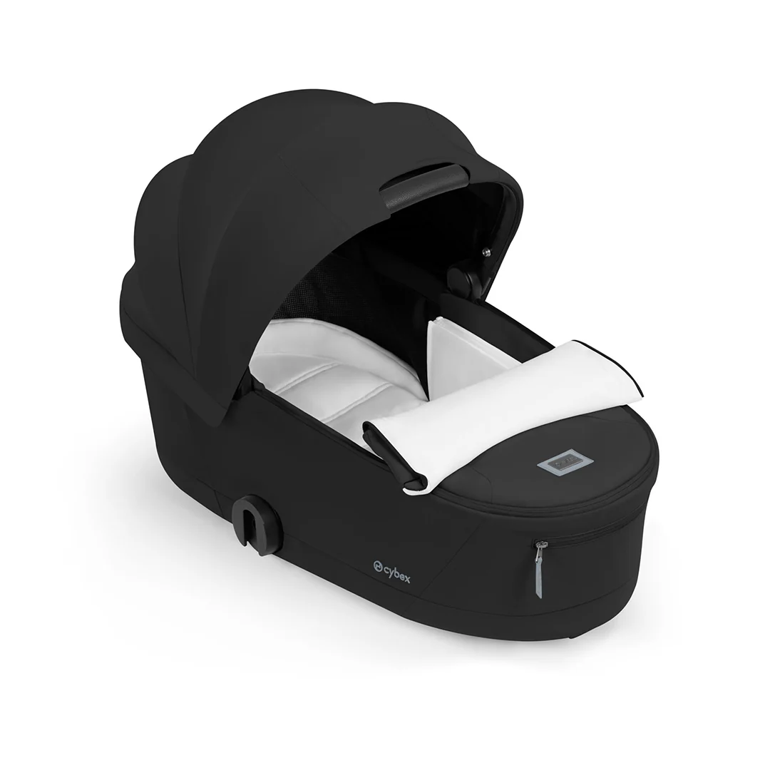 CYBEX Priam Comfort Pushchair & Foldable Carrycot - Sepia Black/Black - Image 3