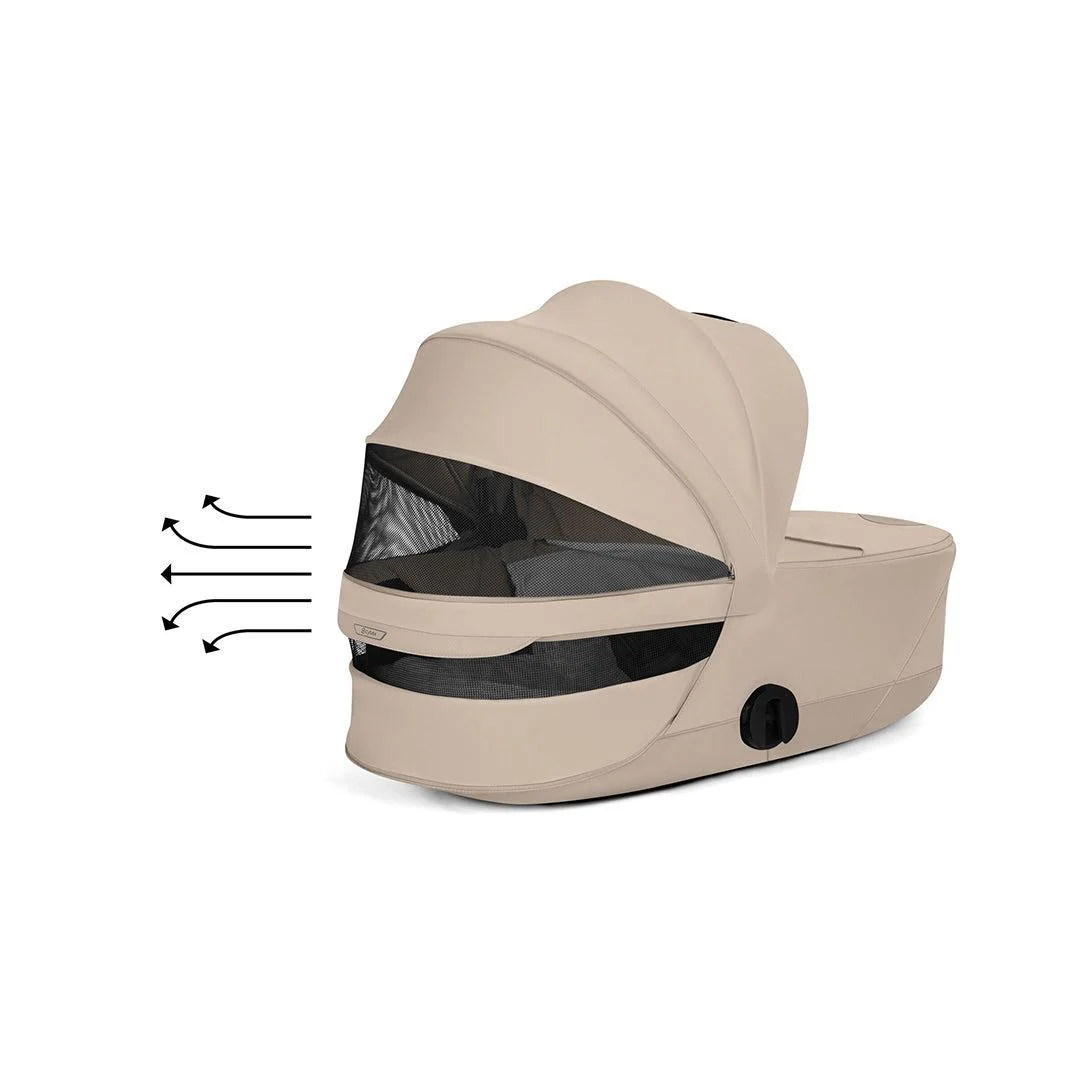 CYBEX Priam/e-Priam Carrycot - Cozy Beige - Image 9