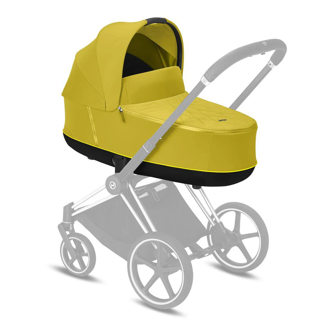CYBEX Priam Lux Carrycot - Mustard Yellow - Image 2