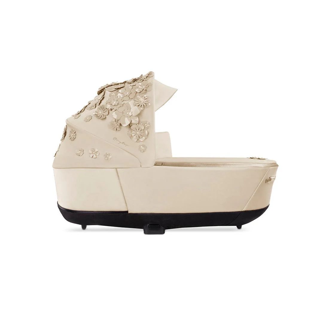 CYBEX Priam Lux Carrycot - Simply Flowers - Nude Beige