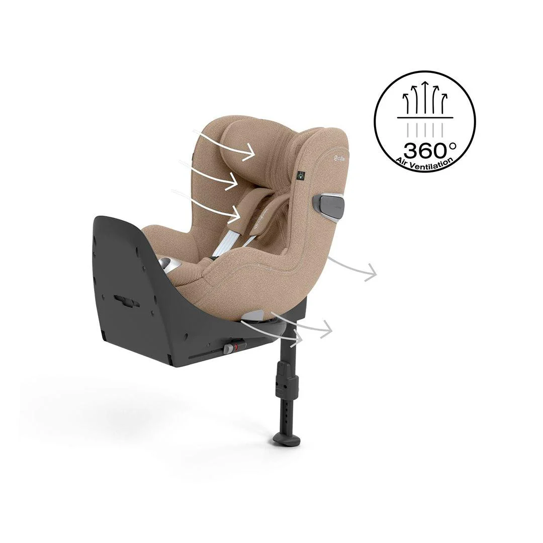 CYBEX Sirona T i-Size Plus Car Seat - Cozy Beige - Image 6