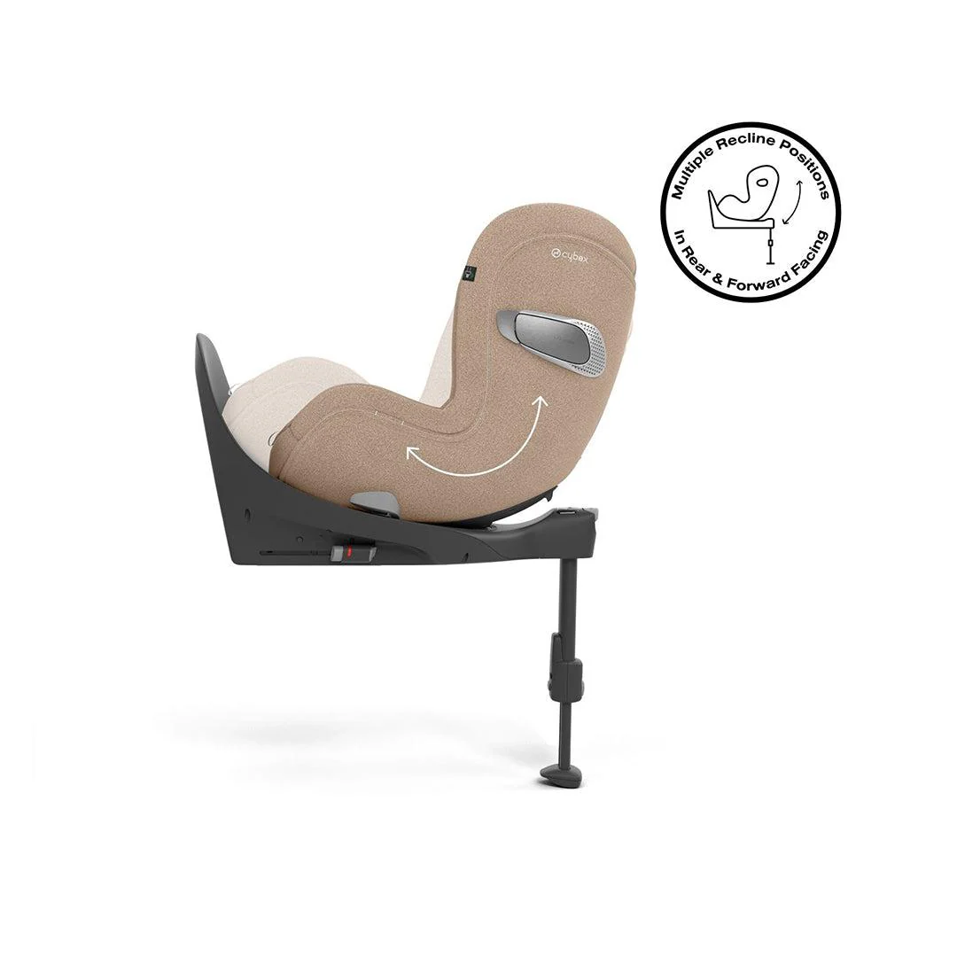 CYBEX Sirona T i-Size Plus Car Seat - Cozy Beige - Image 7