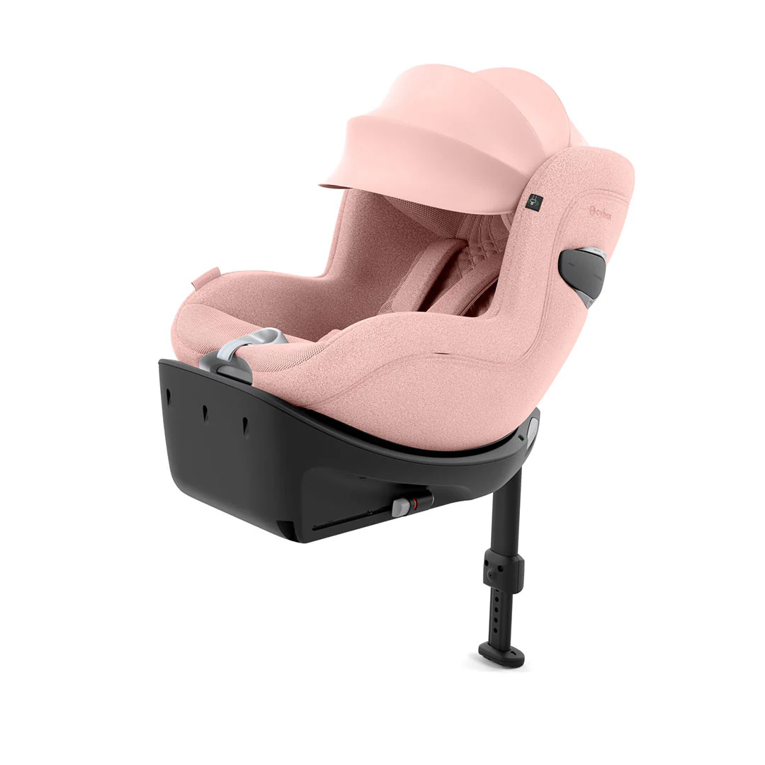 CYBEX Sirona Ti i-Size Plus Car Seat - Peach Pink - Image 3