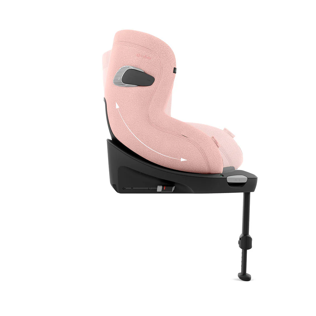 CYBEX Sirona Ti i-Size Plus Car Seat - Peach Pink - Image 9