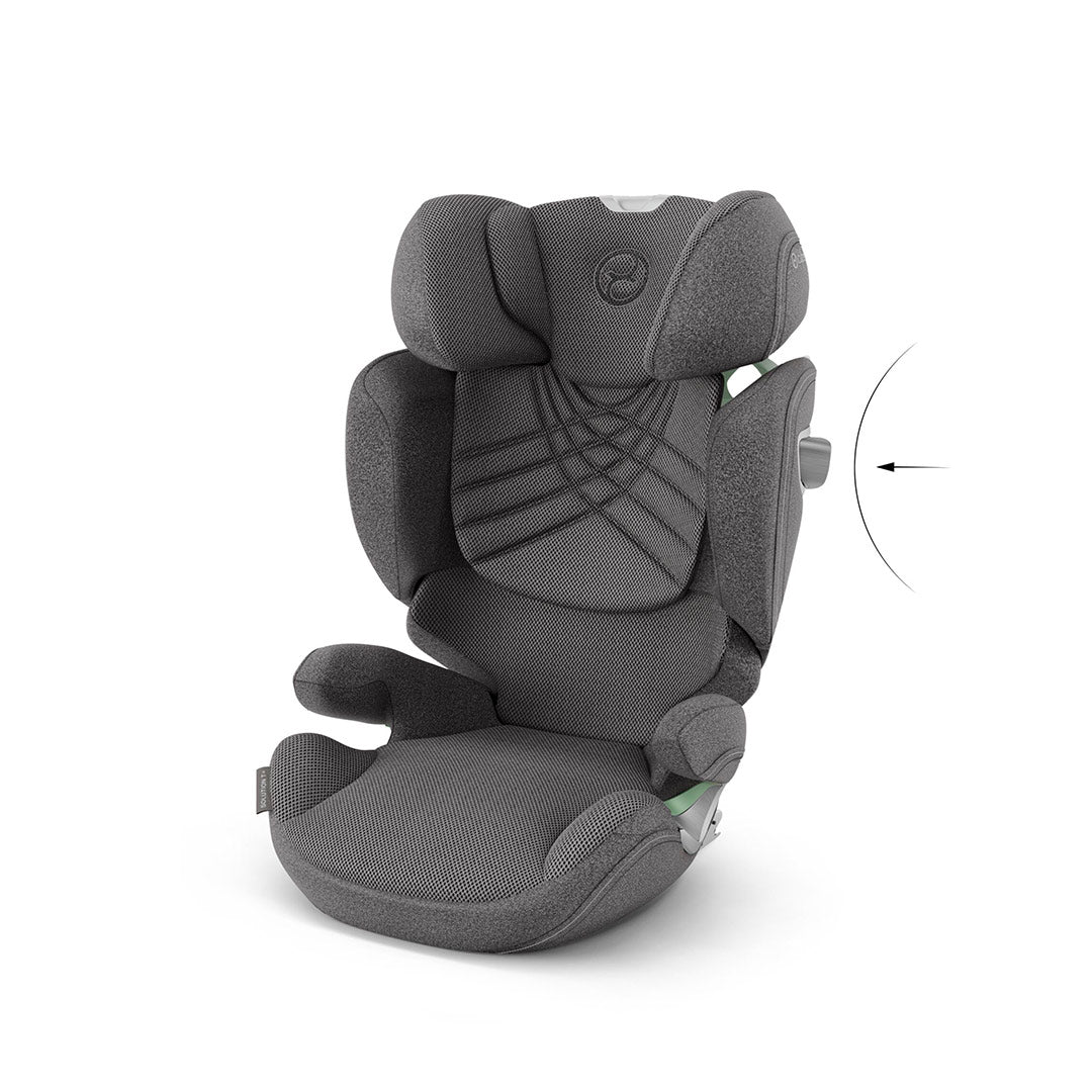 CYBEX Solution T i-Fix Plus Car Seat - Mirage Grey - Image 7